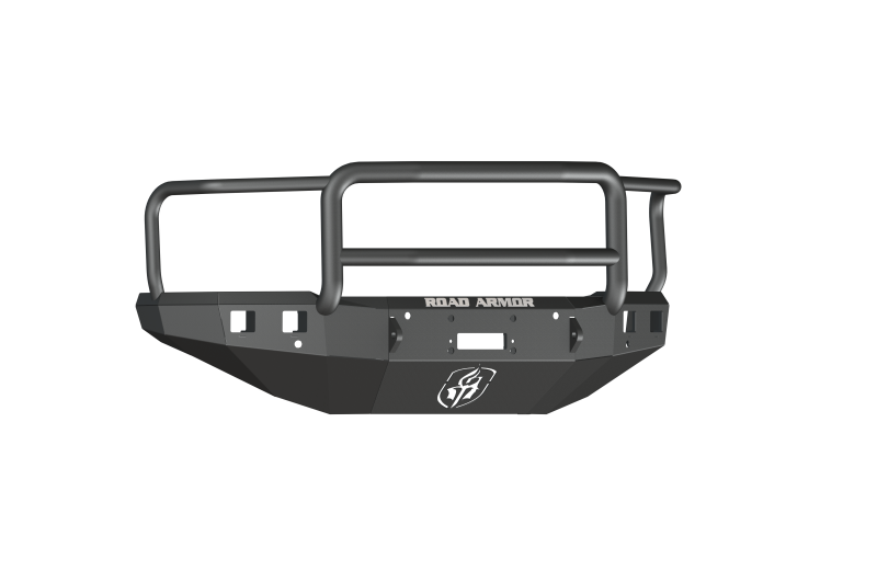Chevrolet 2500 Front Bumper - Road Armor - Stealth Winch Bumper w/Lonestar Guard - Tex Blk - `15-`19